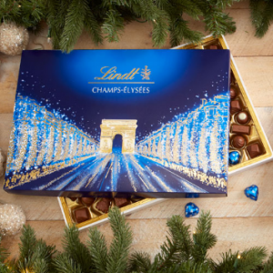 Lindt 精選巧克力藍色禮盒半價促銷 44顆僅$14.99