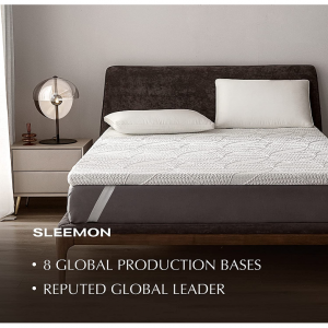 新品上市：Sleemon 喜临门杨洋代言透气凝胶记忆棉薄床垫黑五大促 @ Amazon