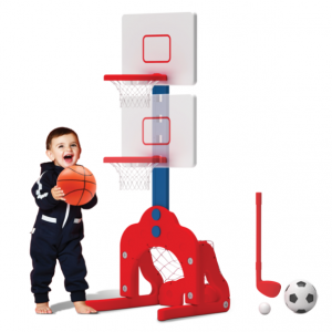 MinnARK 籃球、足球、高爾夫3合1兒童遊樂設施 @ Walmart 