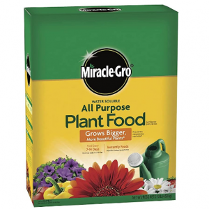 Miracle-Gro 水溶性化肥 10磅 種植蔬菜瓜果必備 @ Amazon