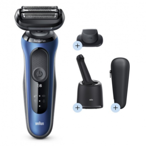 Braun Series 6 6072cc Men's Electric Shaver and Precision Trimmer, Blue @ Walmart