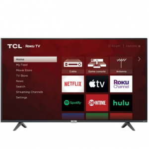Target - 立減$160， TCL 55" 4係列4K 智能電視（55S435）