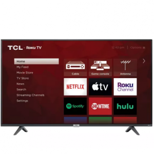 Target - 立减$140， TCL 55" 4系列4K 智能电视（55S435）