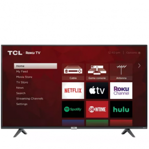 Target -  TCL 65" Roku 4K 智能電視（65S435），直降$220