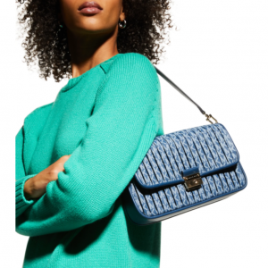 Neiman Marcus官网 MICHAEL Michael Kors Bradshaw 小号牛仔蓝腋下包额外75折热卖