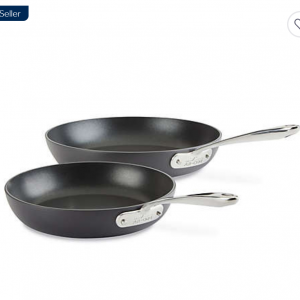 41% Off All-Clad Nonstick Hard-Anodized 2-Piece Fry Pan Set @Bed Bath and Beyond