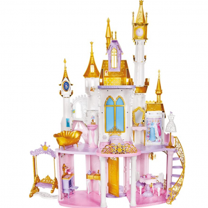 Walmart - 女孩大型礼物! 4英尺迪士尼公主终极庆典城堡，立减$30