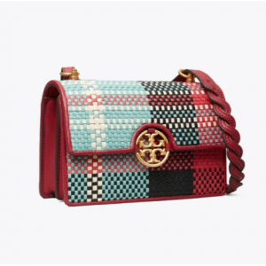 Tory Burch官网 Miller迷你编织单肩包热卖