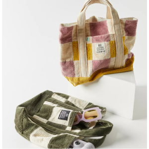 36% Off BDG Patchwork Mini Corduroy Tote Bag @ Urban Outfitters