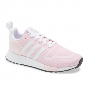 adidas Multix 三道杠运动鞋，粉色，黄金7码有货，抢