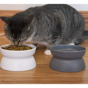 Kitty City 橢圓貓咪食碗 6.5 oz 2個裝 @ Amazon