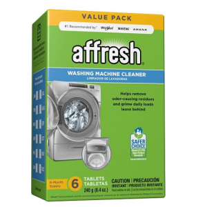 Affresh W10501250 洗衣机清洁剂 6颗装 @Amazon