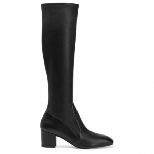 Stuart Weitzman Liviana Stretch-leather Knee Boots Sale @ THE OUTNET