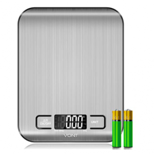 Vont LED屏幕不锈钢食品厨房秤 史低价