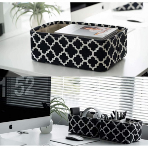 ELONG HOME 布艺衣物储物篮 3 件装 @ Amazon