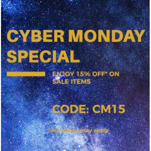 Cyber Monday Special - 15% Off Sale Items @ Cultizm