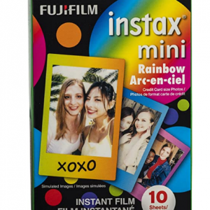Amazon - Fujifilm Instax Film 拍立得相纸 彩虹边框 10张，现价$7.98