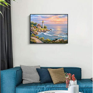 RECUTMS DIY 5D 钻石手工画套装 16x12 Inch @ Amazon