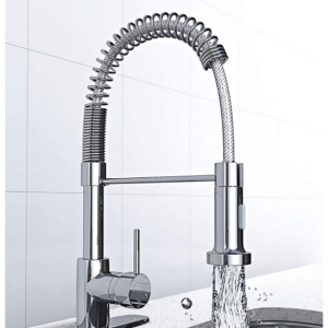 Deeroll 可拉伸不锈钢厨房水龙头 @ Amazon