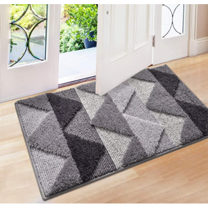 hicorfe 大尺寸吸水防滑门垫 24”x35” @ Amazon