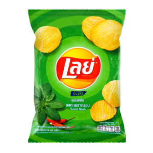 【泰国限定】 LAY'S 乐事薯片 泰式九层塔风味 50g