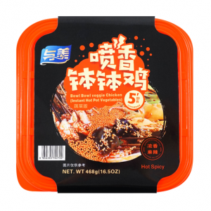 与美 喷香钵钵鸡 蔬菜版 浓香麻辣味 468g