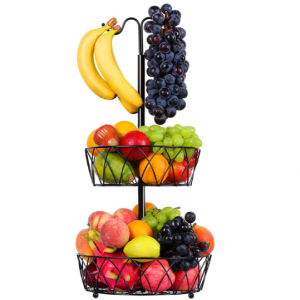 50% off TORUBIA Countertop Fruit Basket Bowl Storage @ Amazon
