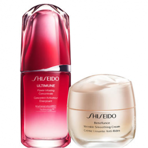 Shiseido 资生堂 红妍肌活精华露&盼丽风姿面霜套装