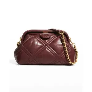 Tory Burch Fleming Small Soft Waxed Frame Crossbody Bag Sale @ Neiman Marcus