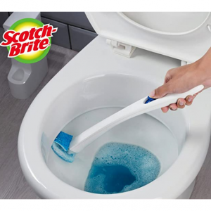 Scotch-Brite 马桶清洗刷套装 带5个替换刷头 @ Amazon