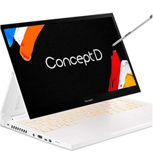Amazon - Acer ConceptD 3 Ezel CC314-72G-72SX笔记本 (i7-10750H GTX 1650 16GB 512GB) ，直降$600