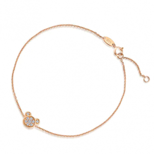 Chow Sang Sang Minty Collection 18K 玫瑰金钻石手链