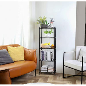 YOHKOH 5层金属置物架 可承重500磅 @ Amazon