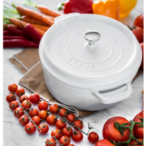 STAUB CAST IRON 4夸脱珐琅铸铁锅 - 微瑕