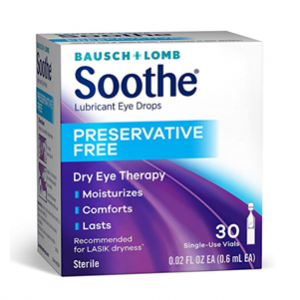 Bausch & Lomb Eye Drops, 0.6 mL, 30 Count @ Amazon