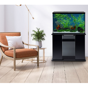 Marineland® Simple Modern LED Aquarium & Stand Ensemble - 45 Gallon @ PetSmart