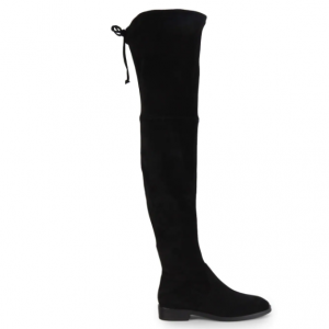 Saks OFF 5TH官网 Stuart Weitzman Jocey Suede 过膝长靴额外75折热卖