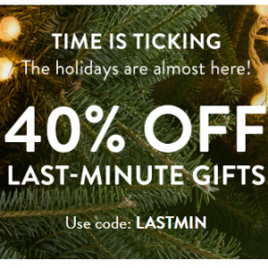 Last Minute Gifts - 40% Off Select Styles @ Sperry