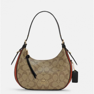 60% Off Coach Kleo Hobo In Signature Canvas @ Coach Outlet