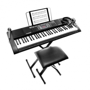 Alesis Talent 61-Key Portable Keyboard with Built-In Speakers @ Walmart
