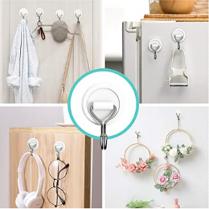 Znben 白色挂钩 10个装 可承重13磅 @ Amazon