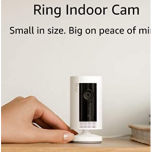Amazon - Ring Indoor Cam 1080p 室内无线监控摄像头，以旧换新，8折
