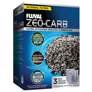 Fluval Zeo-Carb Filter Media, 3 count @ Chewy