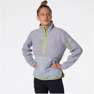 New Balance Q Speed Sherpa 羊羔毛上衣