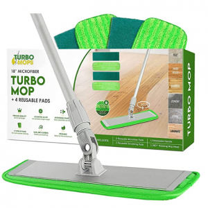 限今天：Swedish, Turbo Mops 超细纤维拖把和吸水抹布促销 @ Amazon