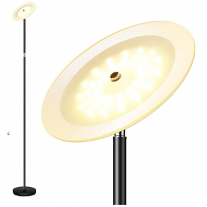 BoostArea 触控式LED落地灯 灯光角度可调节 @ Amazon