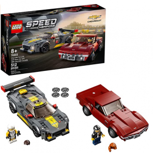 LEGO Speed Champions 超級賽車係列 76903 科爾維特1986和C8.R，512 顆粒 @ Amazon