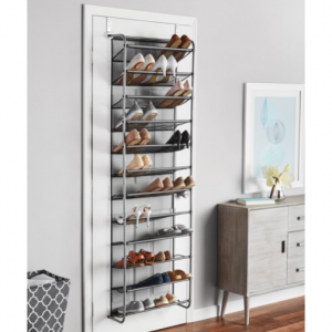 Mainstays 12层门后鞋架 可放36双鞋 节省空间利器 @ Walmart