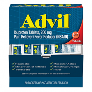  Advil 止痛退燒藥 布洛芬 200mg 100片 獨立包裝 @ Amazon