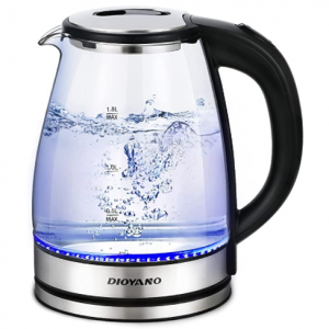 Dioyano 1.8L 玻璃电热烧水壶